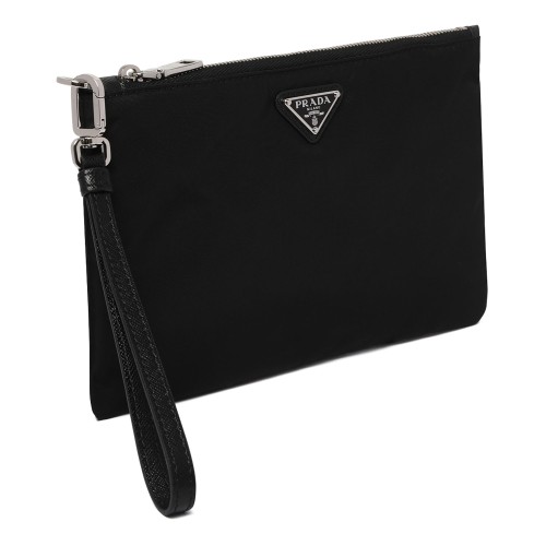 Black Re-Nylon Pouch