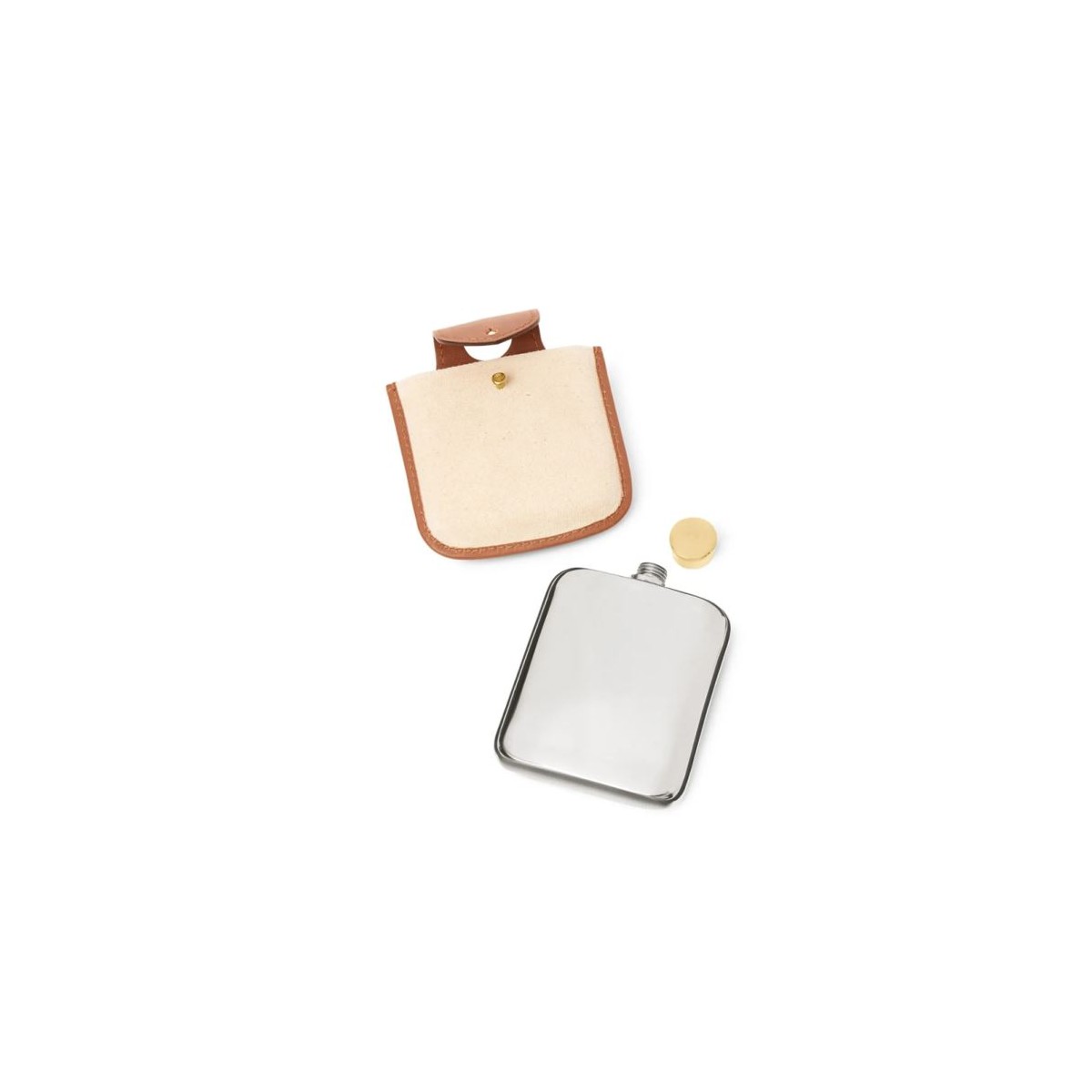 Ralph Lauren Home Garrett Two-Tone Flask.