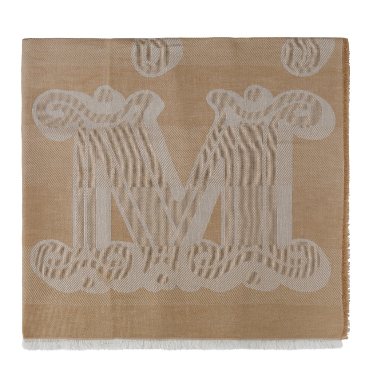 Caramel Logo Inlay Stole