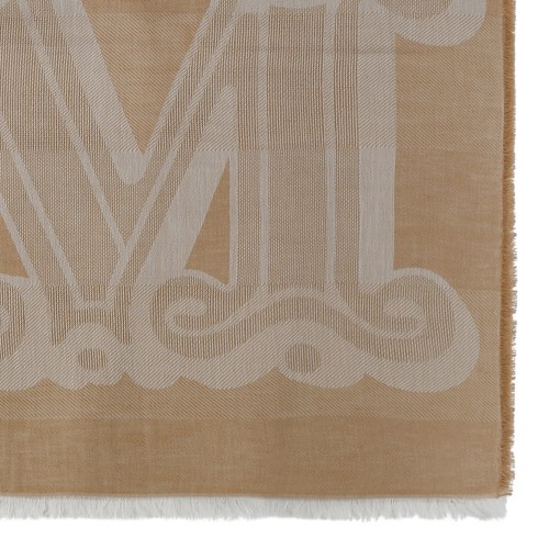 Caramel Logo Inlay Stole 2