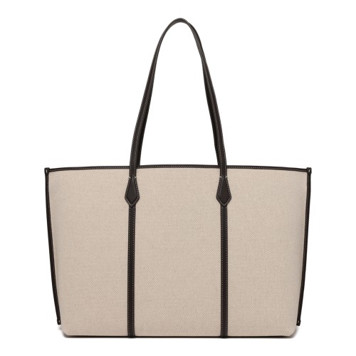 Natural Perry Canvas Tote