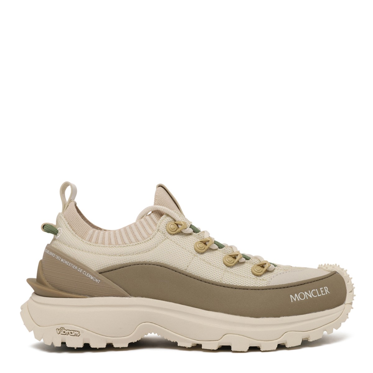 Trailgrip Lite3 Ivory and Beige Technical Sneakers