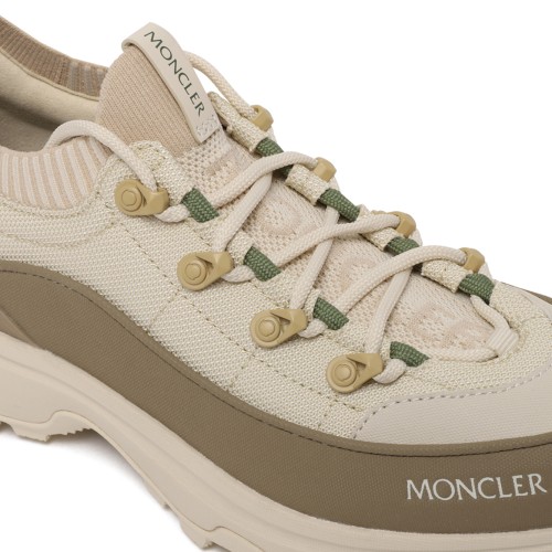 Trailgrip Lite3 Ivory and Beige Technical Sneakers