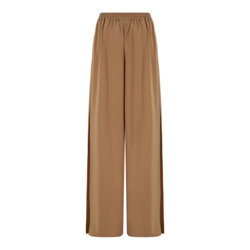 Caramel Wide-Leg Fluid Trousers 2