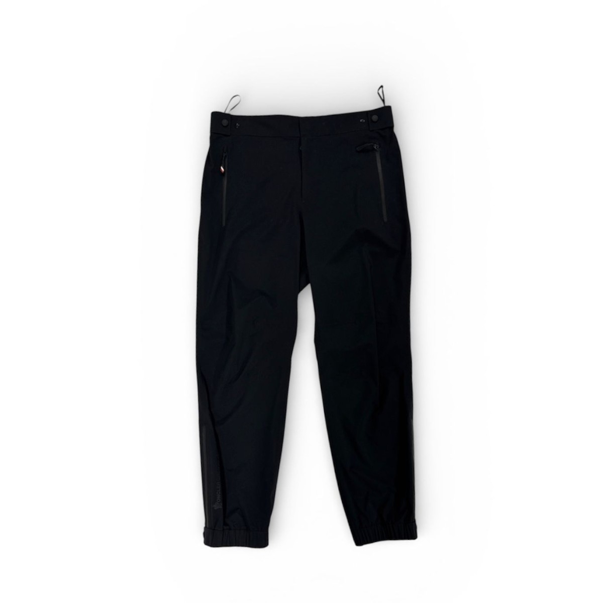 Moncler Black Technical Track Pants.