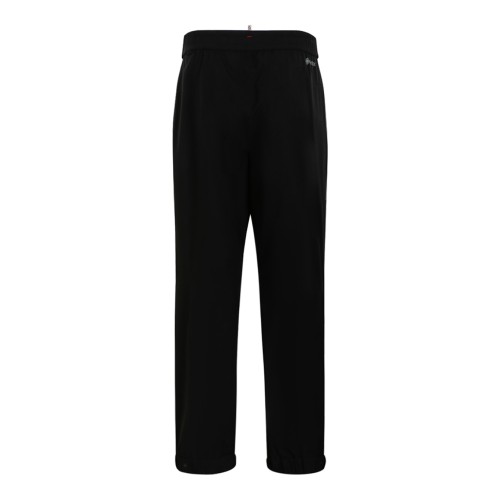 Moncler Black Technical Track Pants. 2