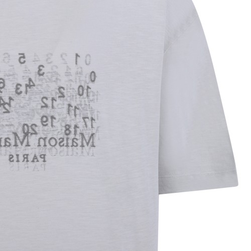 Pearl Grey Logo Print T-Shirt