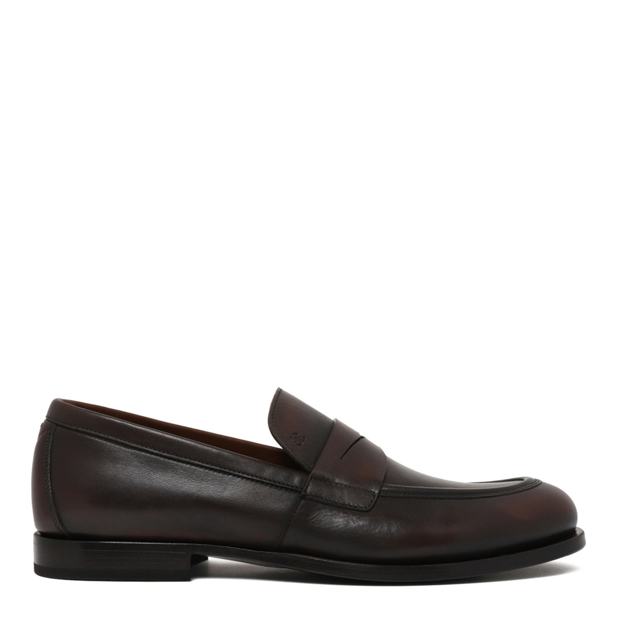 Black Leather Loafers