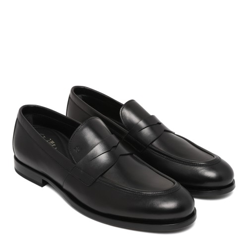 Black Leather Loafers 2