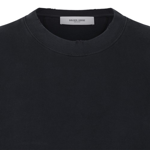 Golden Goose Blue Cotton Sweatshirt.