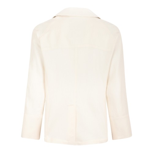 Sealup White Double-Breasted Tailored Jacket. 2