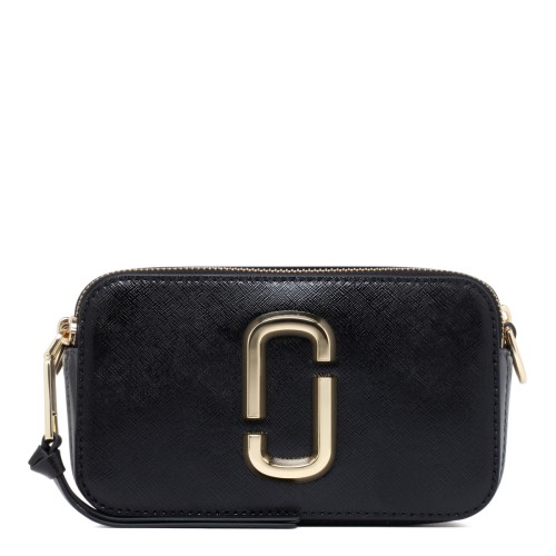 Marc Jacobs Black Leather J Marc Crossbody Bag.  