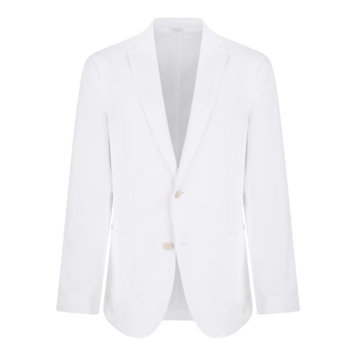 Boglioli White Tailored Single-Breasted Suit. 2