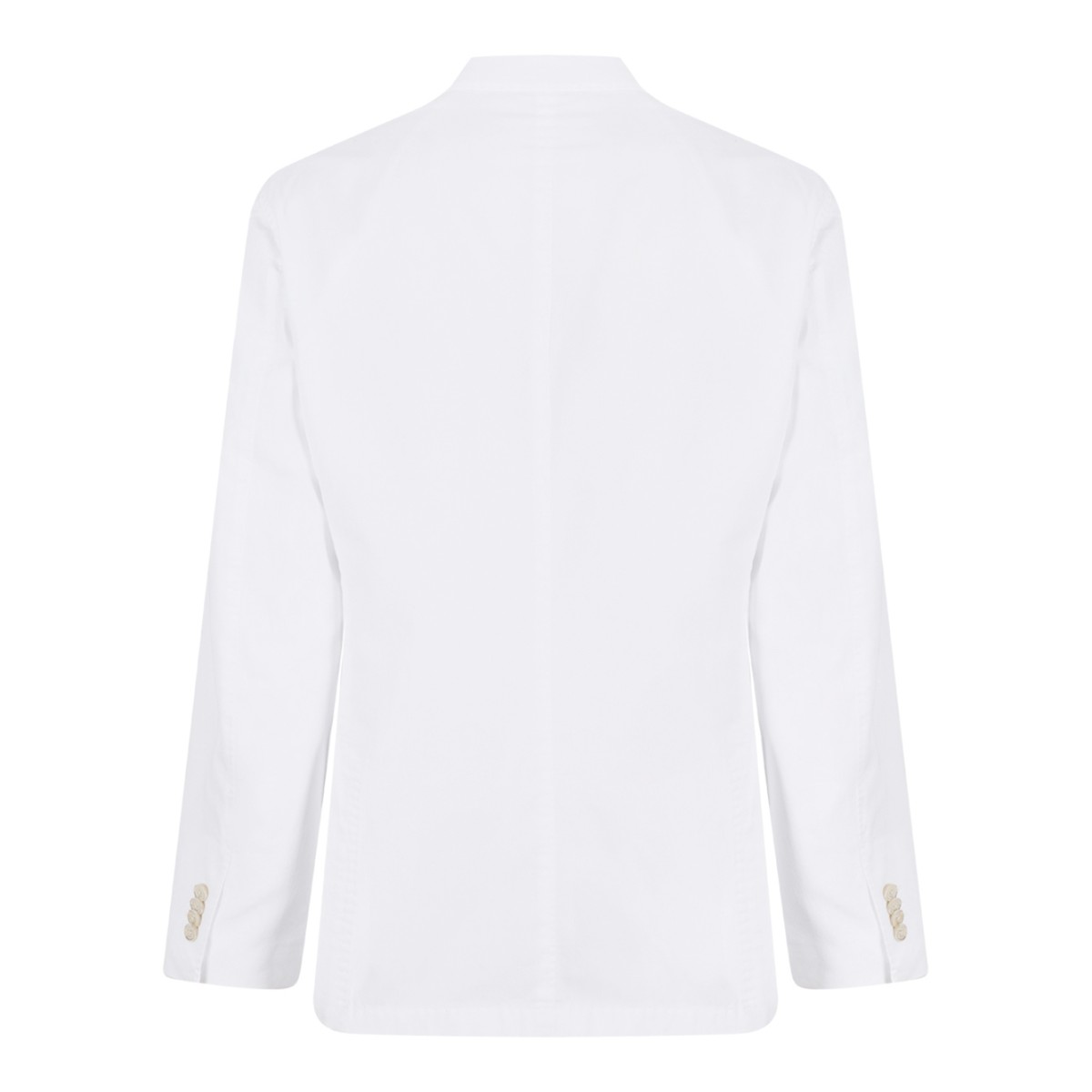 Boglioli White Tailored Single-Breasted Suit.