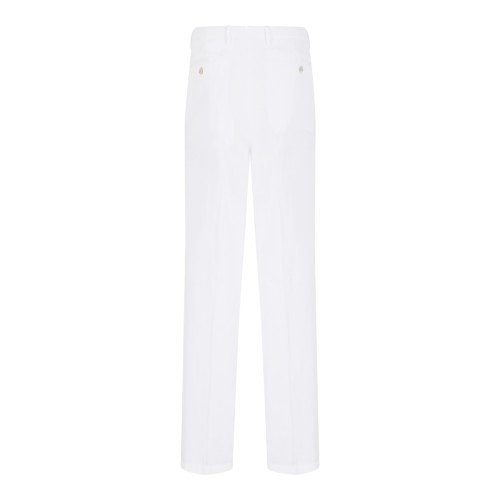 Boglioli White Tailored Single-Breasted Suit.