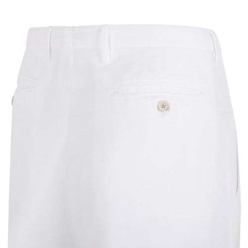 Boglioli White Tailored Single-Breasted Suit.