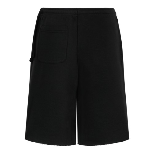 Douuod Navy Cotton Drawstring Shorts. 2