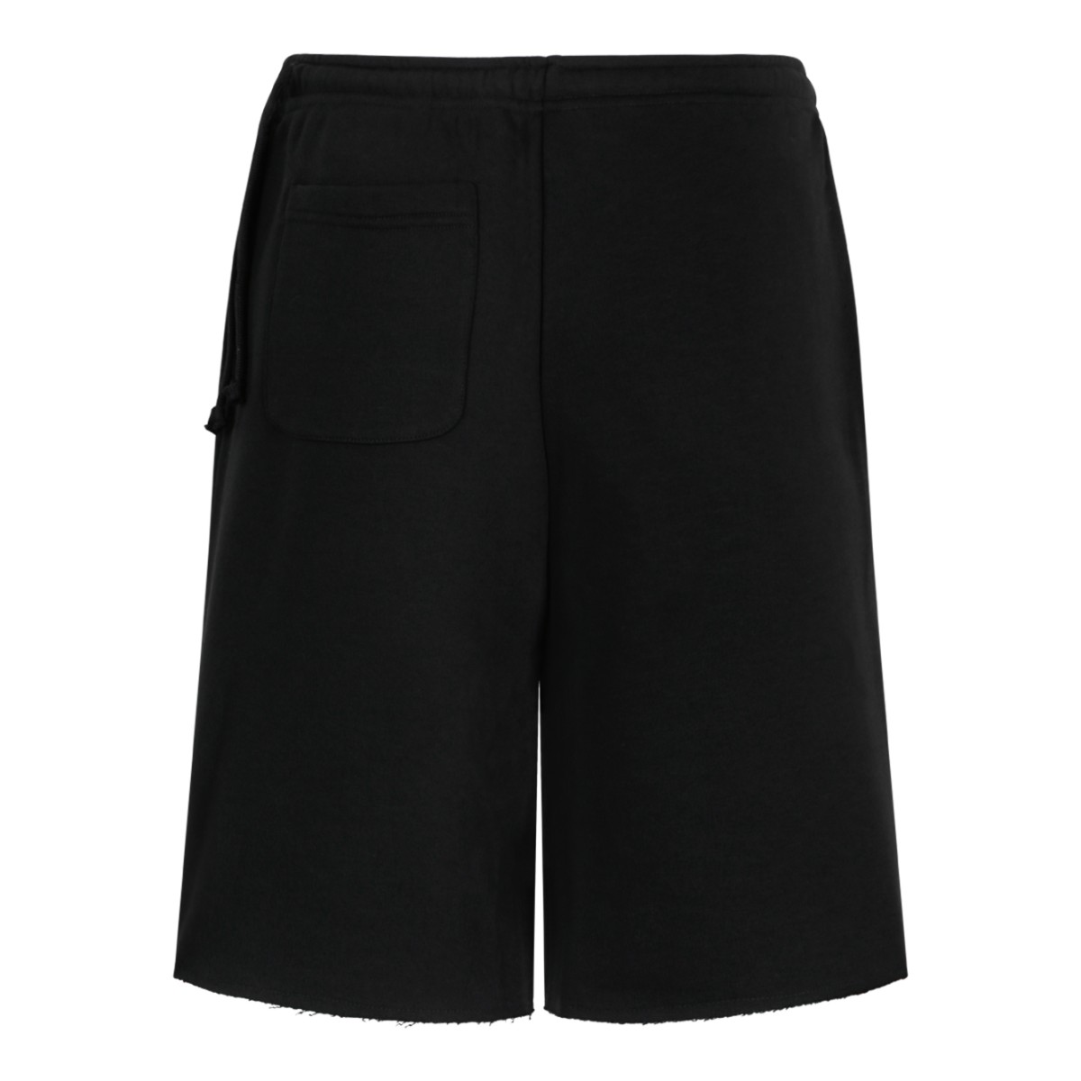 Douuod Navy Cotton Drawstring Shorts.
