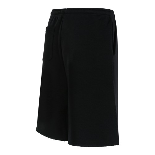 Douuod Navy Cotton Drawstring Shorts.