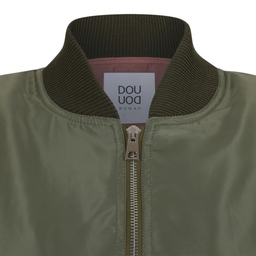 Douuod Olive Green Bomber Jacket.