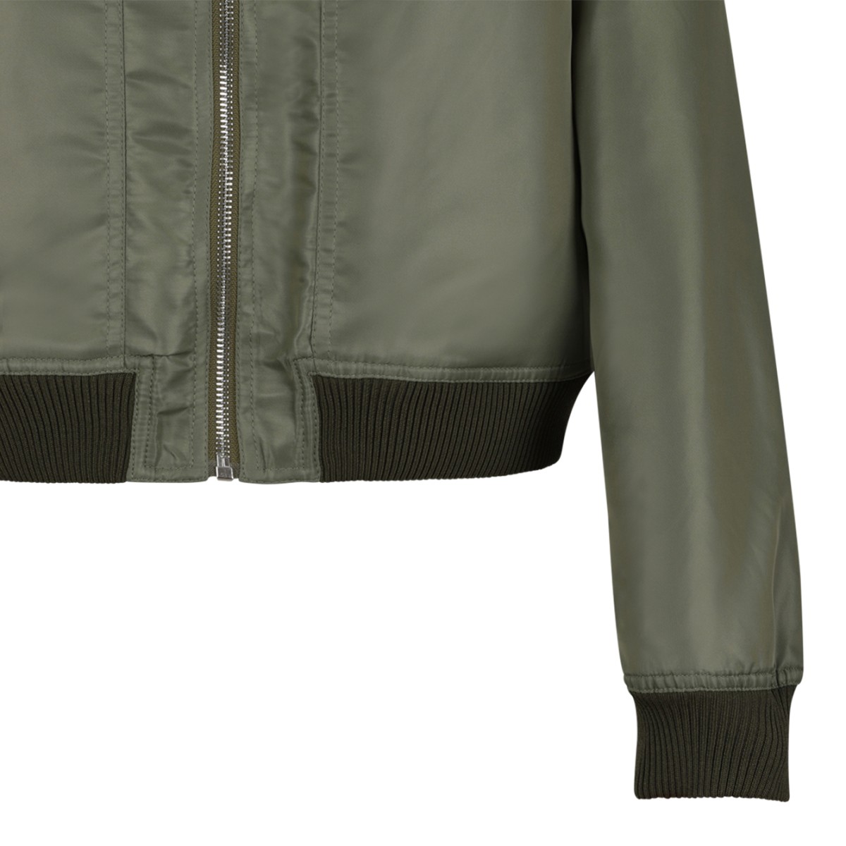 Douuod Olive Green Bomber Jacket.
