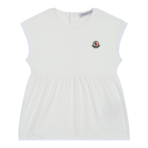 Moncler Baby White and Pale Yellow Two-Piece Set. 2