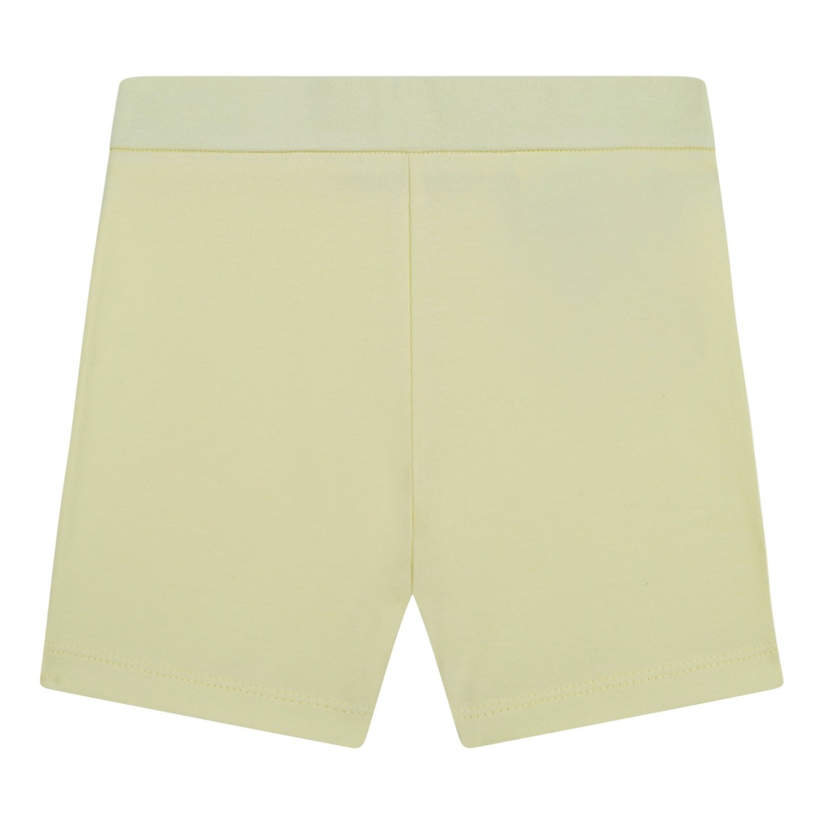 Moncler Baby White and Pale Yellow Two-Piece Set.