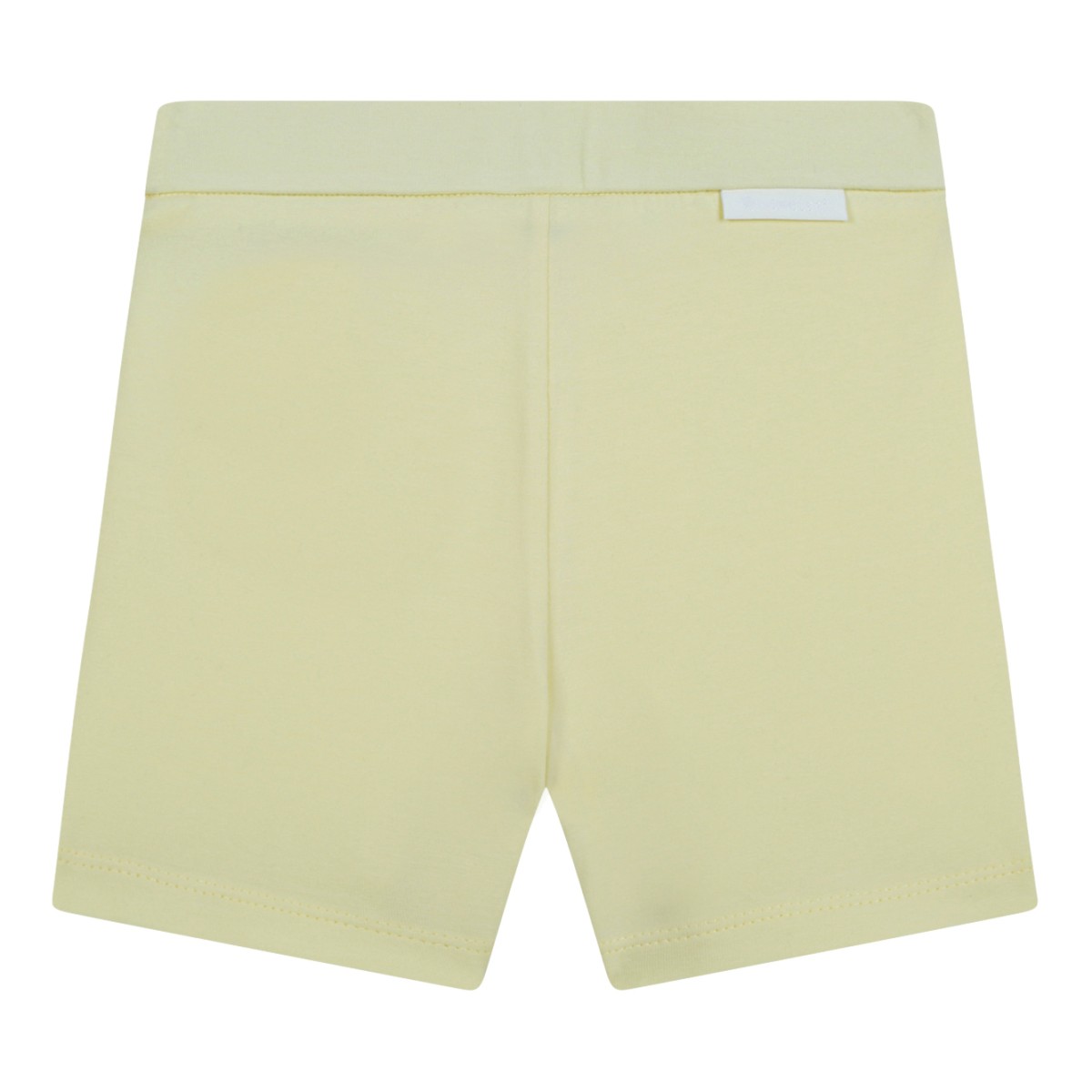 Moncler Baby White and Pale Yellow Two-Piece Set.