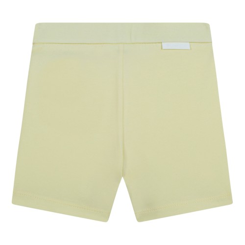 Moncler Baby White and Pale Yellow Two-Piece Set.