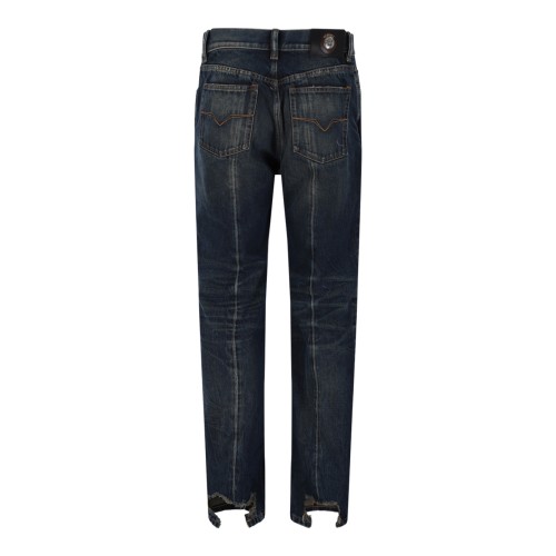 Versace Dirty Blue Denim Jeans.