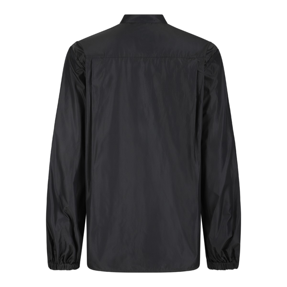 Douuod Navy Technical Drawstring Shirt Jacket.