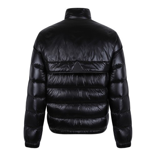 Moncler Black Quilted Down Jacket. 2
