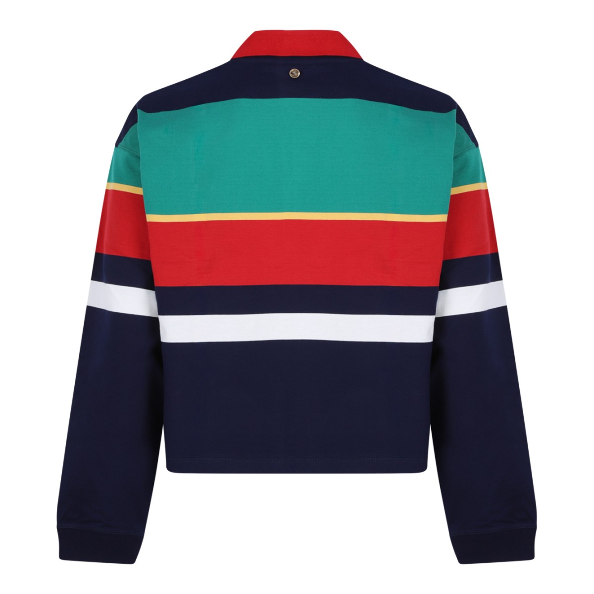 Versace Multicolor Striped Cotton Sweatshirt.