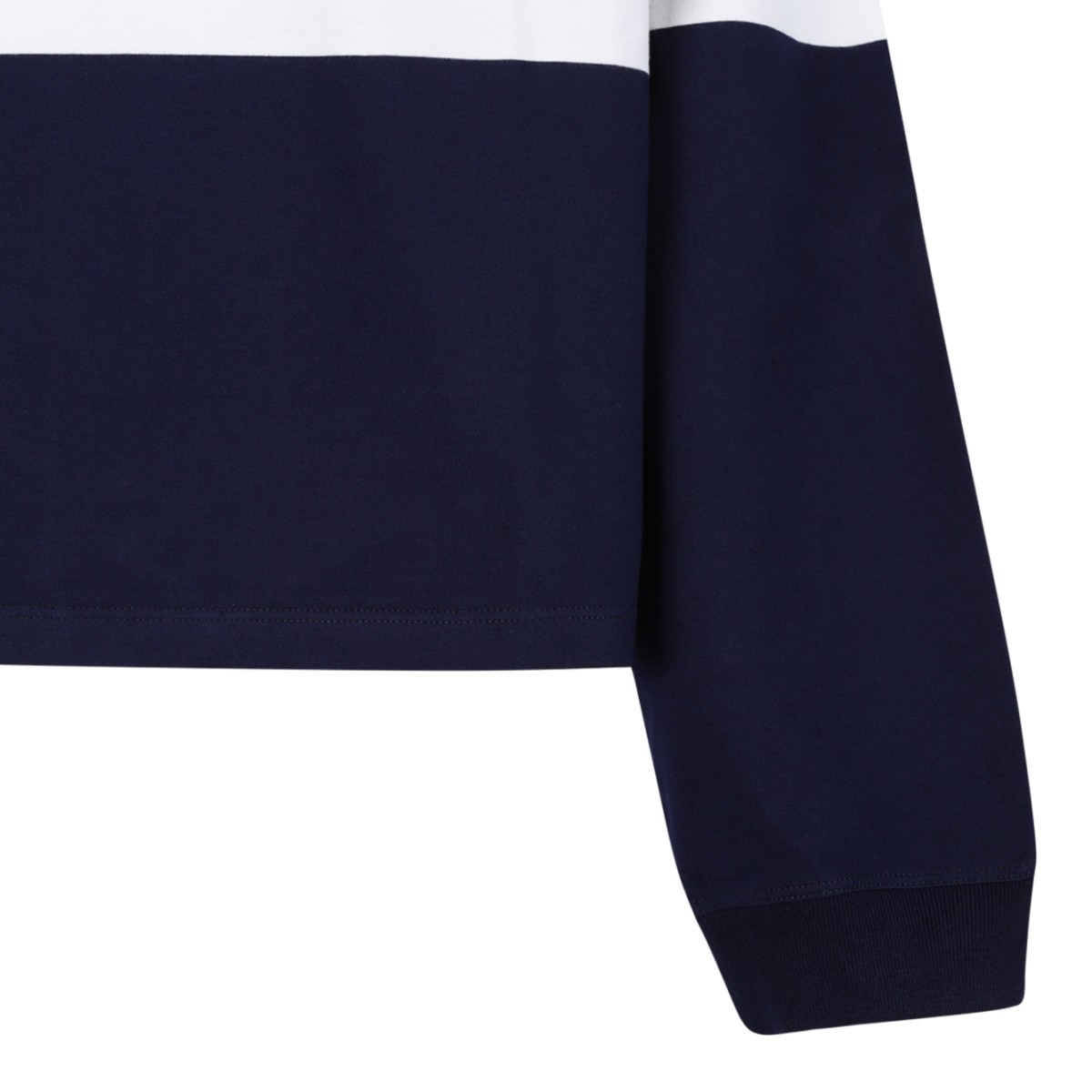 Versace Multicolor Striped Cotton Sweatshirt.