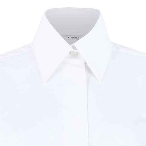 Givenchy White Cotton Poplin Shirt.