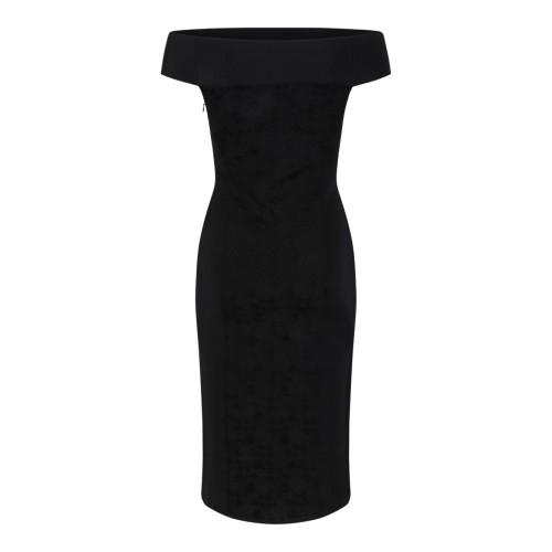 Alexander McQueen Black Strapless Tailored Dress. 2