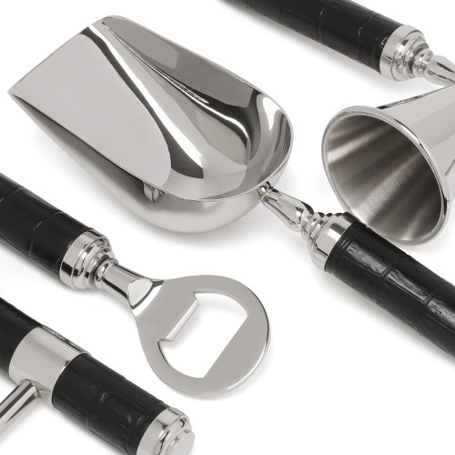 Ralph Lauren Home Stainless Steel Cocktail Set. 2