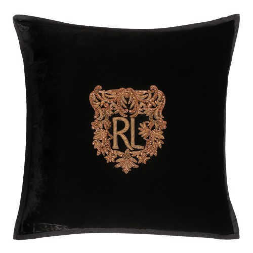 Ralph Lauren Home Black Decorative Cushion.