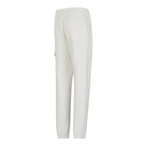 Mackage Cream Cotton Cargo Jogger Pants.