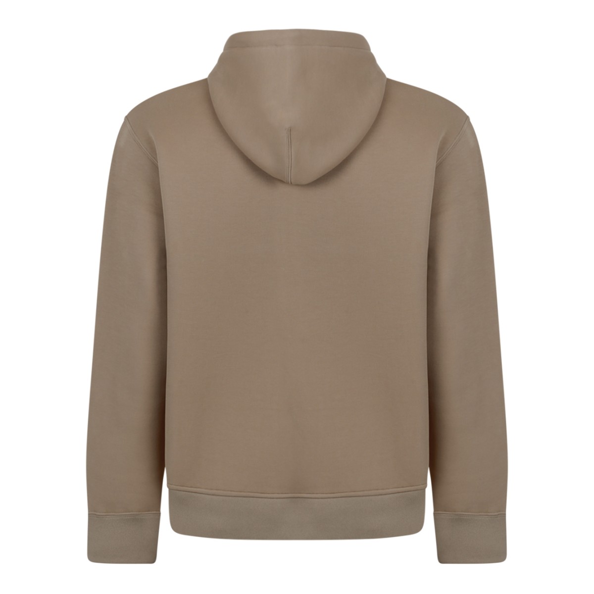 Mackage Beige Zip-Up Hooded Cardigan.