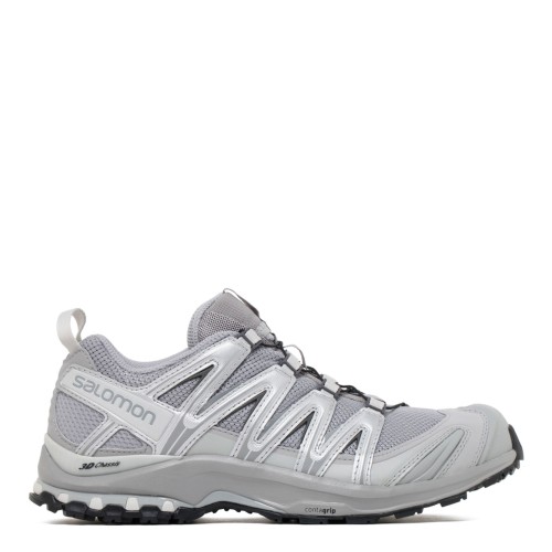 Salomon XA Pro 3D Alloy Silver Lunar Rock Sneakers.