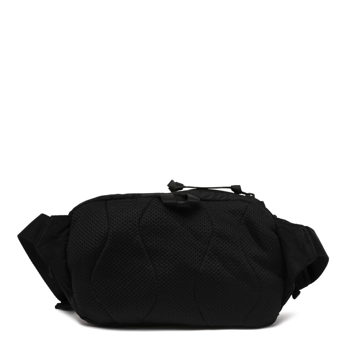 C.P. Company Black Nylon Lens Belt Bag.