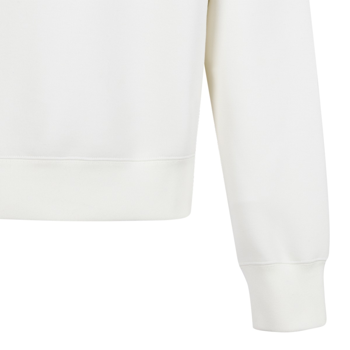 Mackage Cream Cotton Crew Neck Sweatshirt.