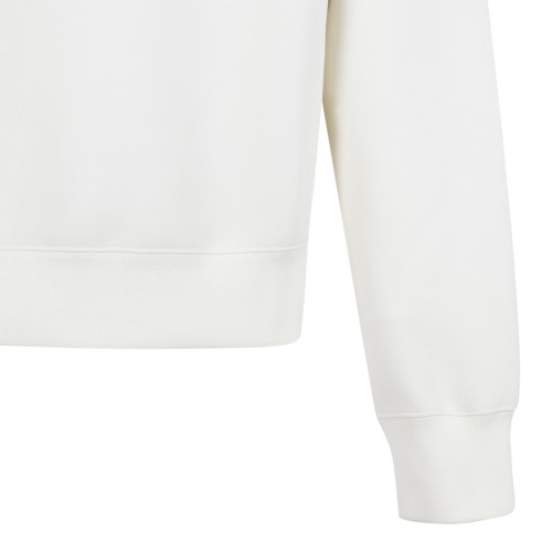 Mackage Cream Cotton Crew Neck Sweatshirt.