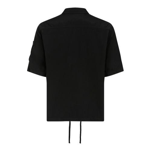 C.P. Company Black Short Sleeve Technical Jacket. 2