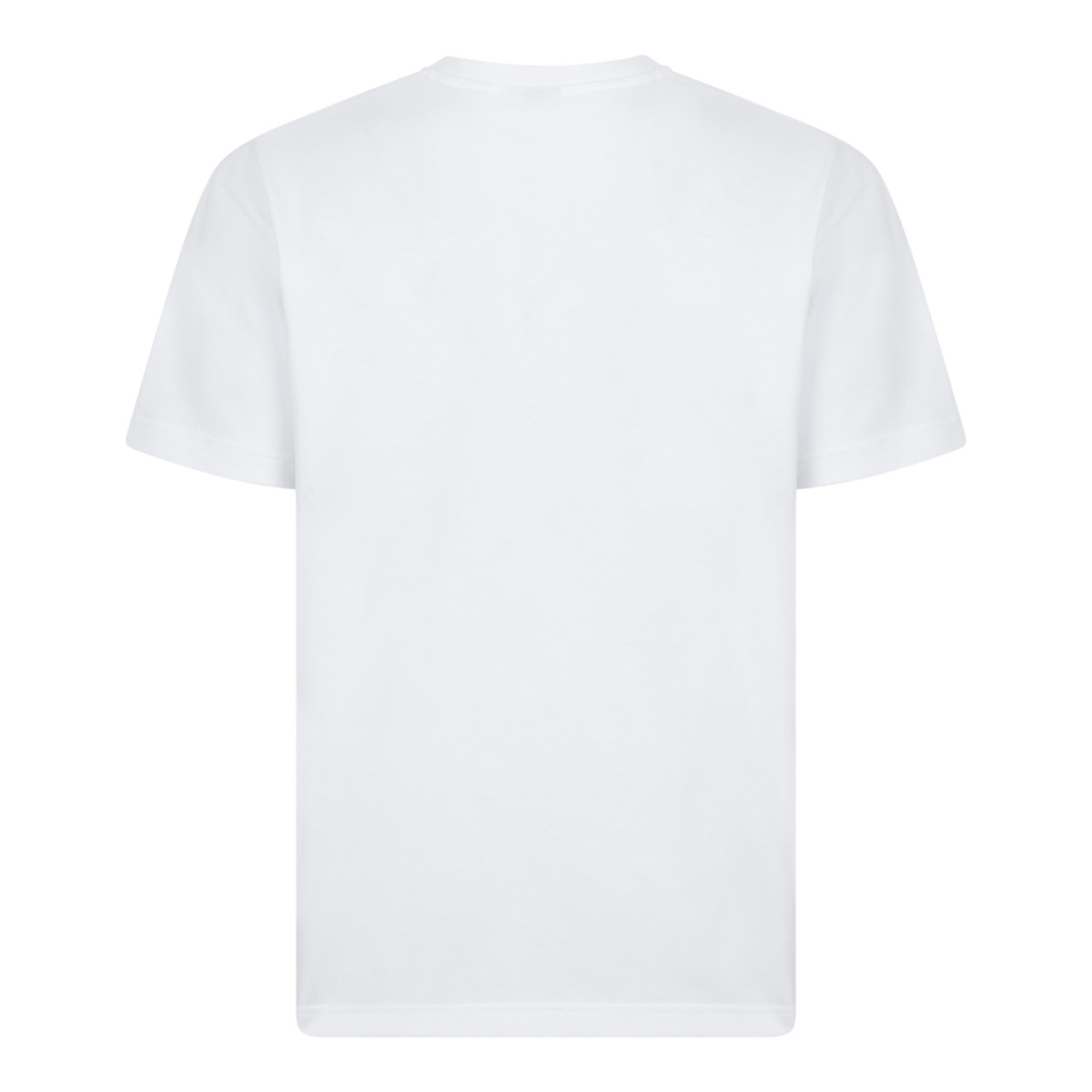 Mackage White Cotton Logo T-Shirt.