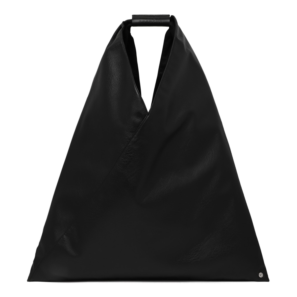 MM6 Maison Margiela Black Japanese Triangle Handbag.