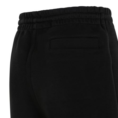 Mackage Black Cotton Drawstring Shorts.