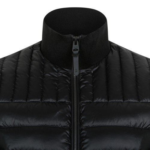 Mackage Black Hybrid Down Jacket.