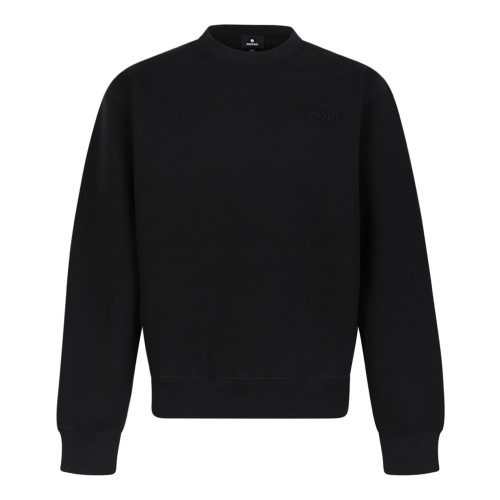 Mackage Black Cotton Crew Neck Sweatshirt.